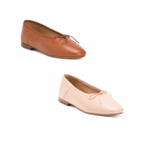 Image of sale on Leather Dream Ballerina Flats