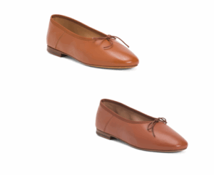 Image of sale on Leather Dream Ballerina Flats