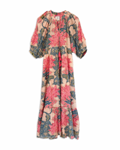 Image of sale on Elizabeth Floral Print Maxi Dress
