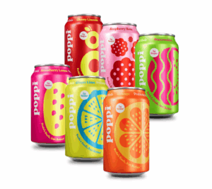 Image of sale on Poppi Sparkling Prebiotic Soda Beverage Pack of 12