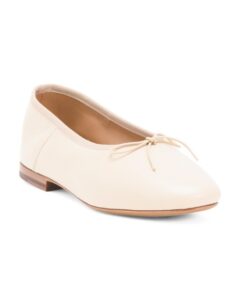 Image of sale on Made in Portugal Leather Dream Ballerina Flats