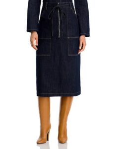 Image of sale on A Line Denim Skirt