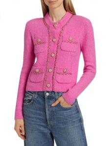Image of sale on Selma Chain-trim Cardigan
