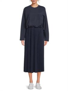 Image of sale on Scatola Pleated Midi-dress