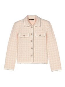 Image of sale on Tweed-effect Knit Jacket