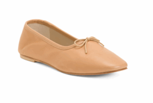 Image of sale on Leather Roma Ballet Flats