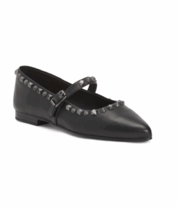 Image of sale on Leather Beatnick Flats