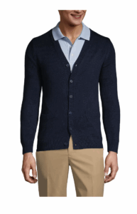 Image of sale on School Uniform Cotton Modal Button Front Cardigan Sweater