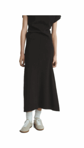 Image of sale on Flared knitted skirt