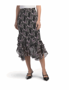 Image of sale on Anai Asymmetric Midi Skirt