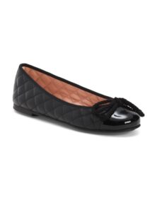 Image of sale on Leather Rosario Quilted Ballet Flats