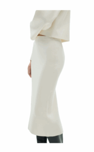 Image of sale on Fine knit midi skirt