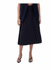 Image of sale on Pleated midi skirt