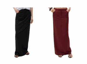 Image of sale on Long pencil skirt with opening