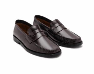 Image of sale on Gathered leather moccasin