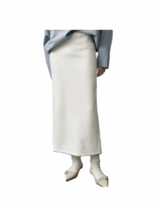 Image of sale on Wool-blend midi-skirt