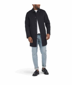 Image of sale on Wool and Cashmere Blend Double Faced Car Coat
