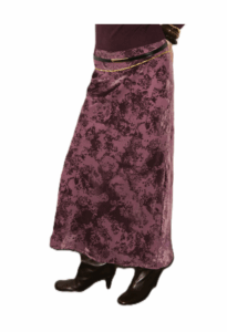 Image of sale on Long jacquard skirt