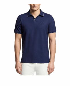 Image of sale on East Hills Johnny Collar Short Sleeve Polo Shirt