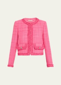 Image of sale on Landon Cropped Tweed Jacket