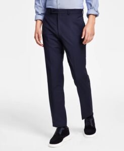 Image of sale on Men’s Slim-fit Wool Infinite Stretch Suit Pants