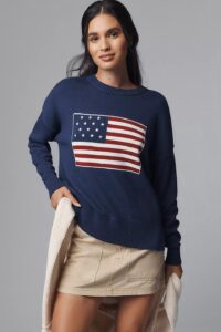Image of sale on Callie Americana Sweater