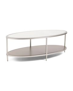 Image of sale on 53×19 Shimmer Oval Mirror Cocktail Table