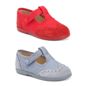 Image of sale on Suede Victoria Velcro Flats (toddler Little Kid Big Kid)