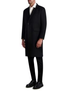 Image of sale on Wool-blend Overcoat