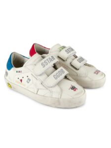 Image of sale on Baby’s, Little Kid’s & Kid’s Old School Two-tone Leather Sneakers
