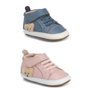 Image of sale on Leather Ted Baby First Walker Sneakers (infant Toddler)