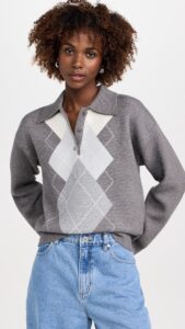 Image of sale on Argyle Knit Sweater