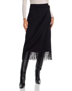 Image of sale on Oliver Fringe Trim Midi Skirt