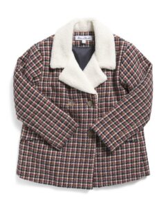 Image of sale on Girls Wool Blend Tweed Jacket