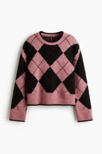 Image of sale on Jacquard-Knit Sweater