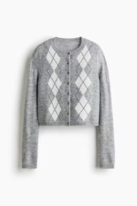 Image of sale on Jacquard-Knit Cardigan