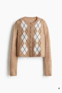 Image of sale on Jacquard-Knit Cardigan