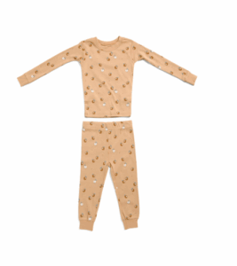 Image of sale on Girls Apple Print Pajama Set Size 2-6