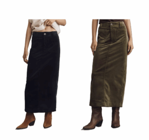 Image of sale on The Colette Corduroy Maxi Skirt