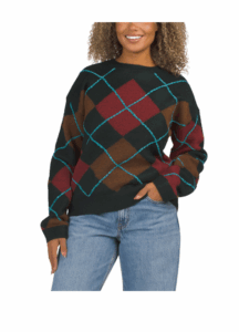 Image of sale on Argyle Sweater