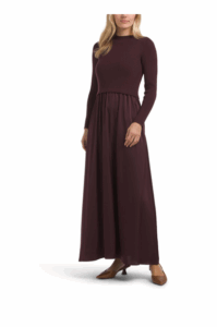 Image of sale on Long Sleeve Twofer Maxi Dress