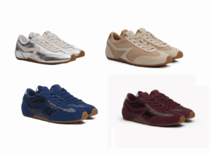 Image of sale on Ultra Slim Retro Runner Sneakers