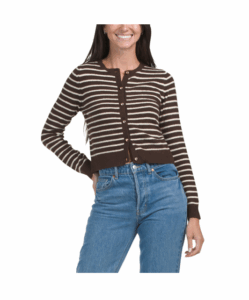 Image of sale on Striped Cardigan