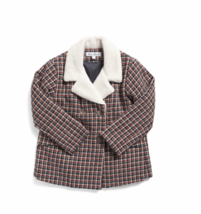 Image of sale on Girls Wool Blend Tweed Jacket Size 5-12
