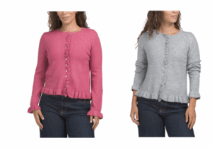 Image of sale on Cozy Ruffled Cardigan