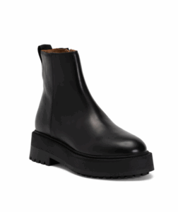 Image of sale on Leather Assia Flat Boots