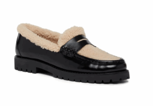 Image of sale on Eliis Genuine Shearling Penny Loafer (women)