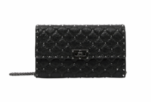 Image of sale on Rockstud Spike Chain Bag, Black