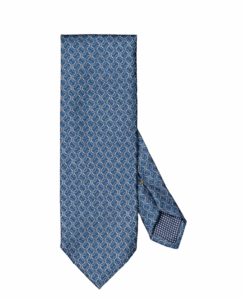 Image of sale on Blue Vine Print Silk Tie