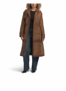 Image of sale on Suede Jerome Treated Trench Coat